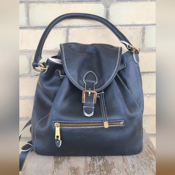 Lauren Ralph Lauren Handbags - RLL  Leather Backpack